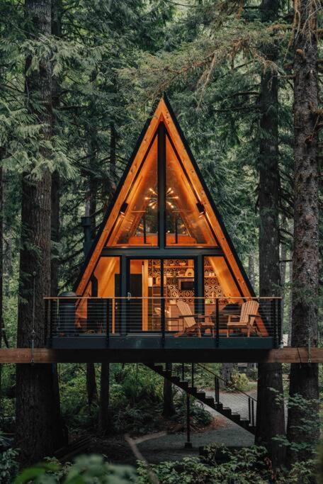 The Treeframe Cabin Villa Index Exteriör bild