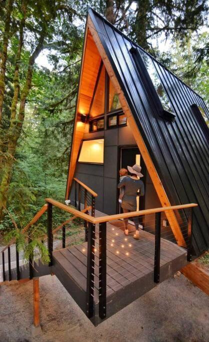 The Treeframe Cabin Villa Index Exteriör bild
