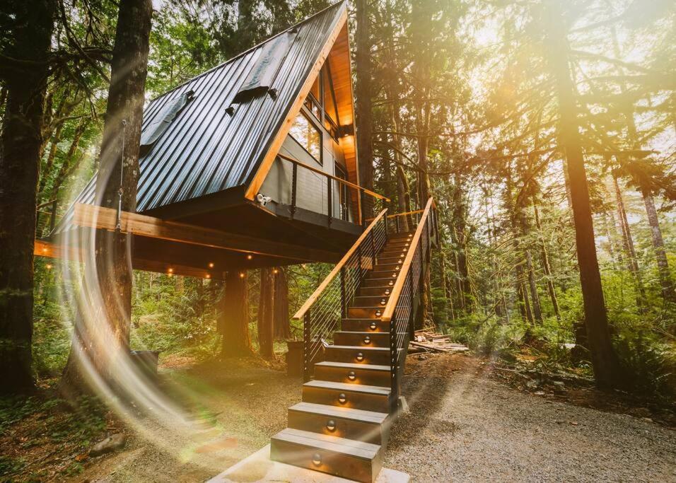 The Treeframe Cabin Villa Index Exteriör bild