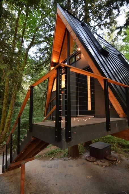 The Treeframe Cabin Villa Index Exteriör bild